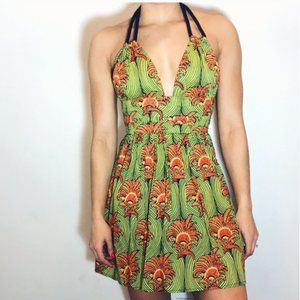 Kate Moss x Topshop Tribal Halter Dress